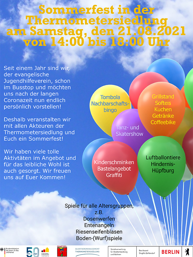 2021 Sommerfest in der Thermometersiedlung